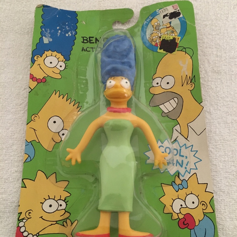 Jesco Marge Simpson Bendable Action Figure NIP